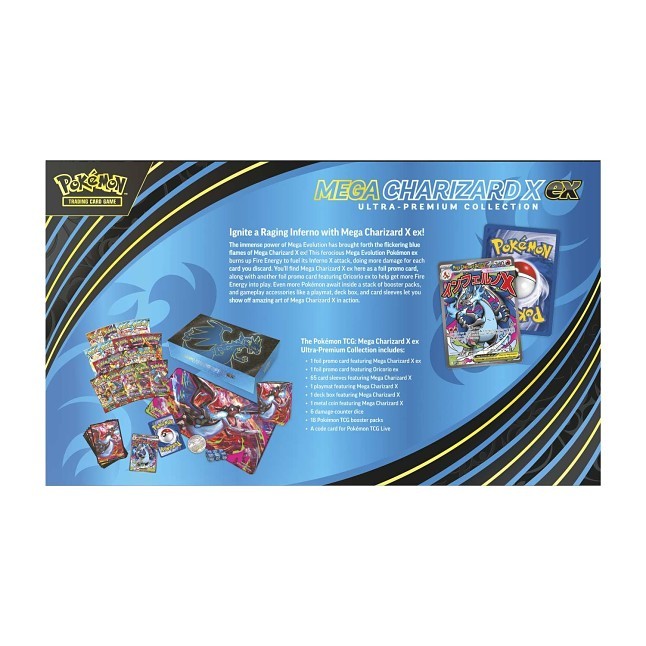 Pokémon TCG: Mega Charizard X ex Ultra‑Premium Collection (UPC)