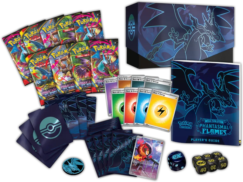 Pokemon TCG: Phantasmal Flames Elite Trainer Box