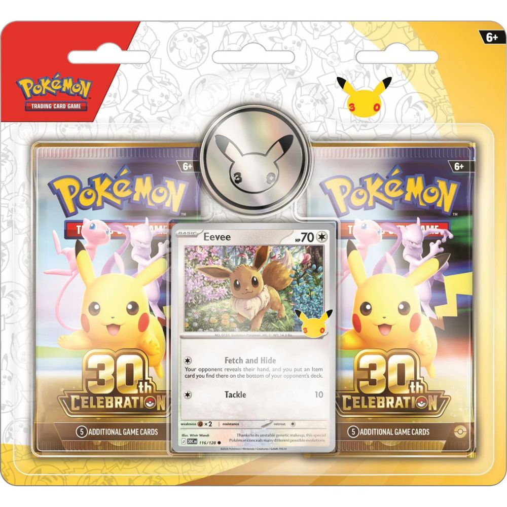 Pokémon TCG 30th Celebration 2-Pack Blister