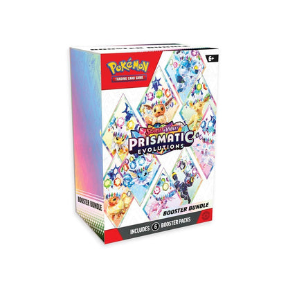 Pokémon TCG: Scarlet & Violet—Prismatic Evolutions Booster Bundle (6 Packs)