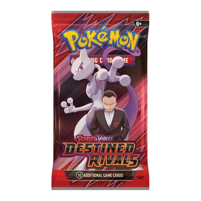 Destined Rivals single booster pack — Giovanni and Mewtwo artwork