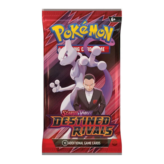 Destined Rivals single booster pack — Giovanni and Mewtwo artwork