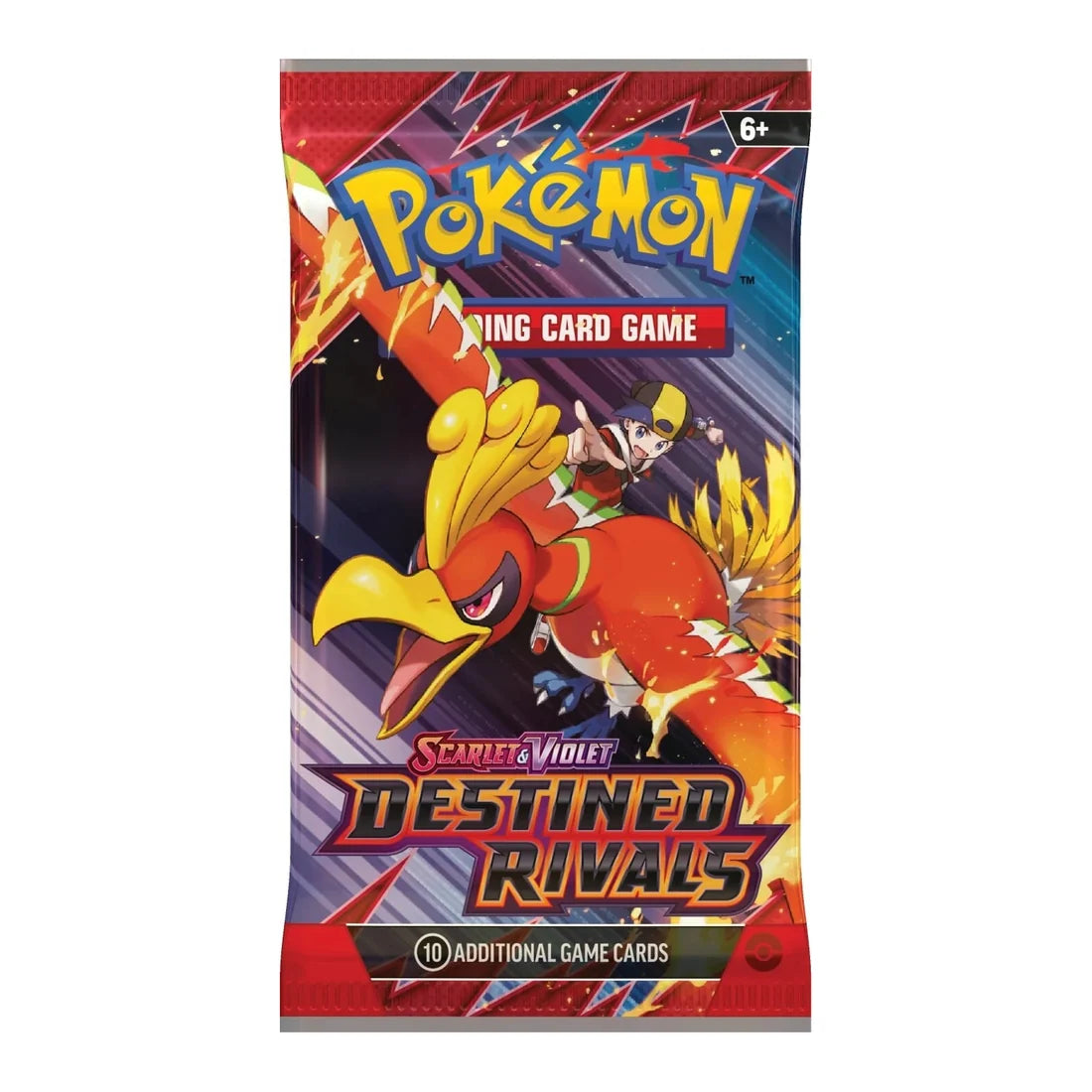Destined Rivals single booster pack — Ethan and Ho-Oh artwork