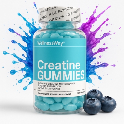 Creatine Monohydrate Gummies – Wild Berry– 60 Gummies