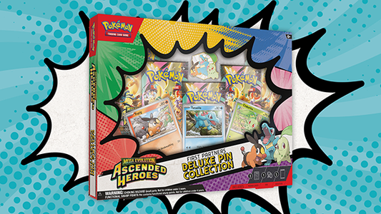 Pokémon TCG: Mega Evolution—Ascended Heroes First Partners Deluxe Pin Collection
