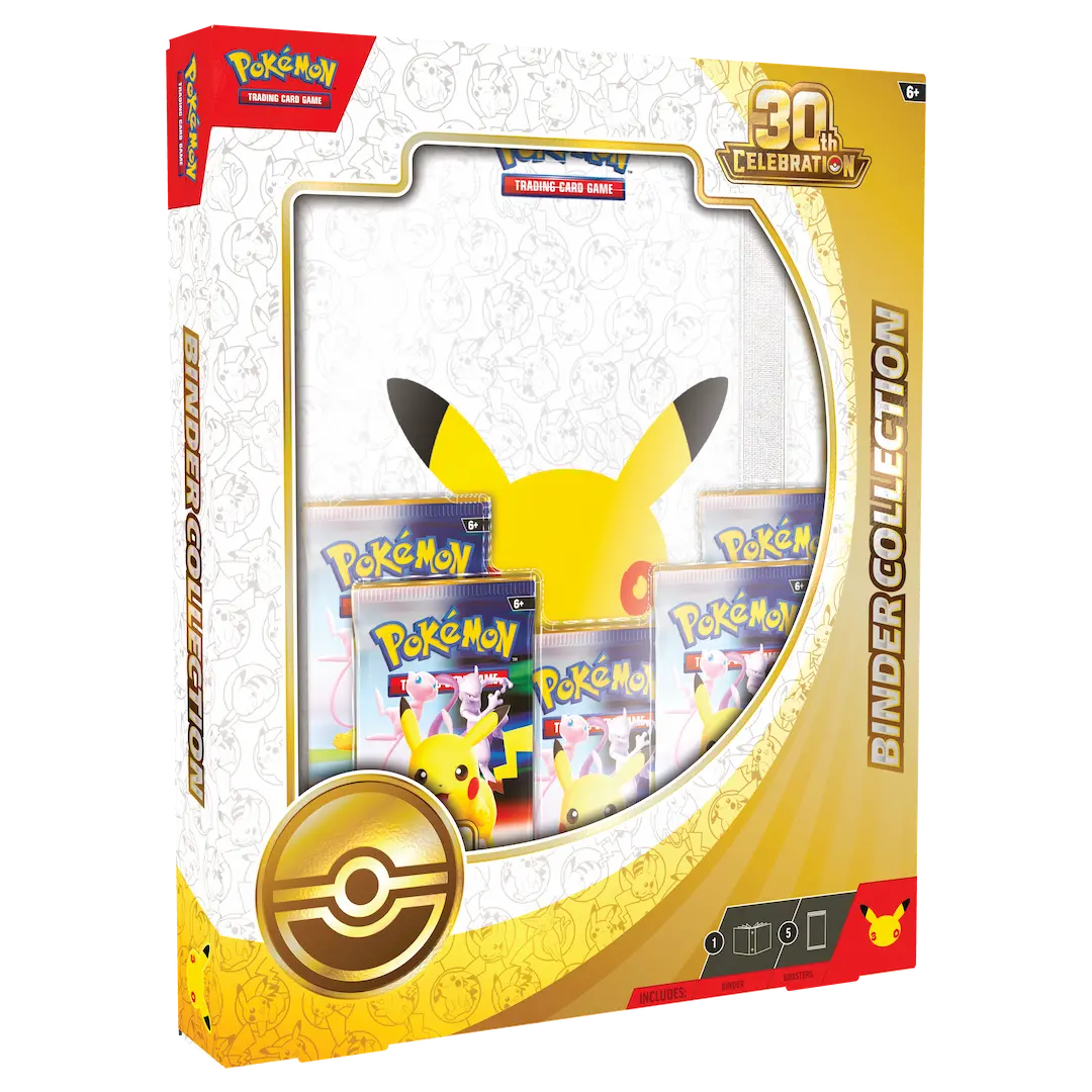 Pokémon TCG 30th Celebration Binder Collection sealed box